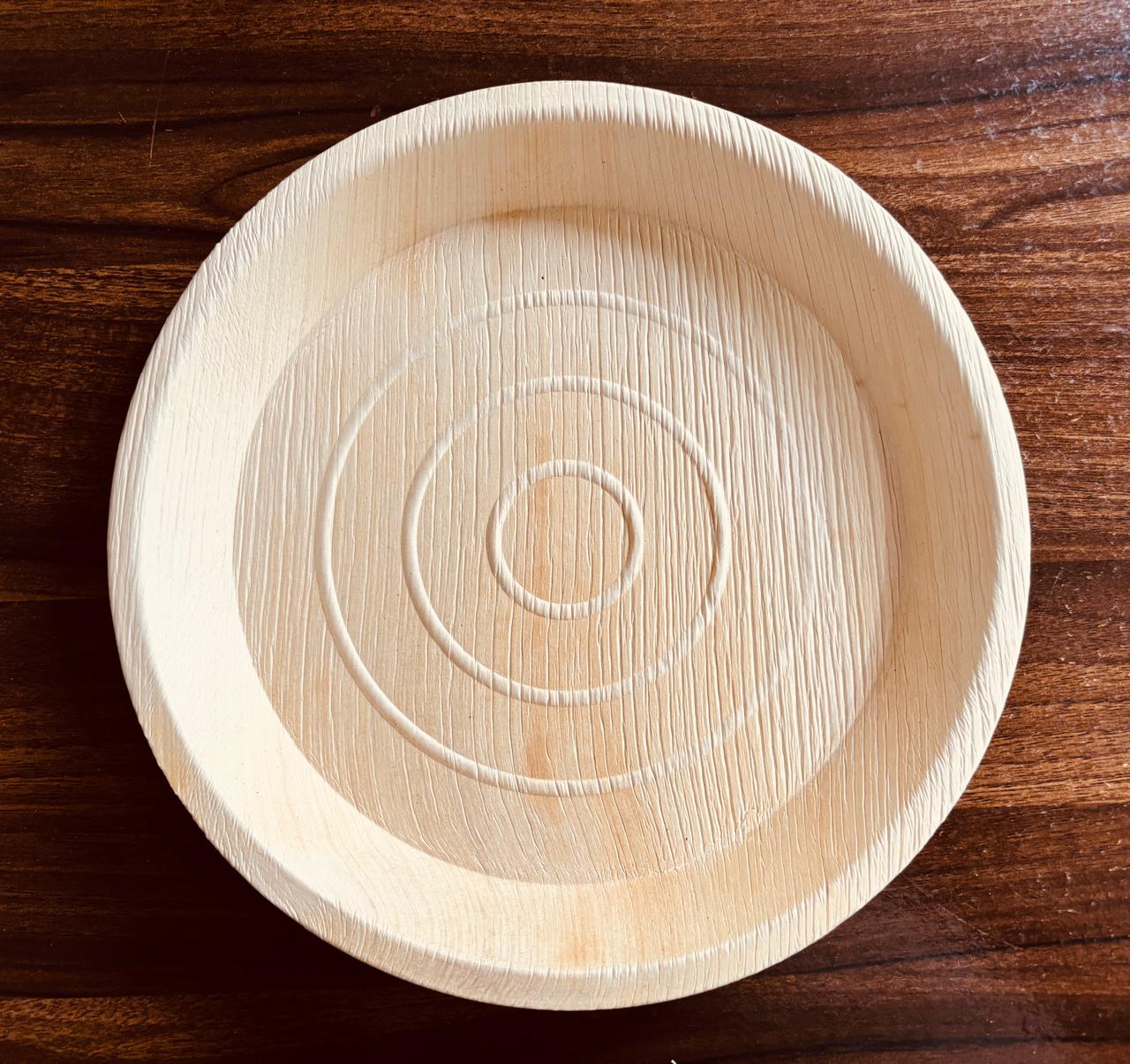 Areca Palm Leaf Tableware — Natural Biodegradable Plates and Bowls