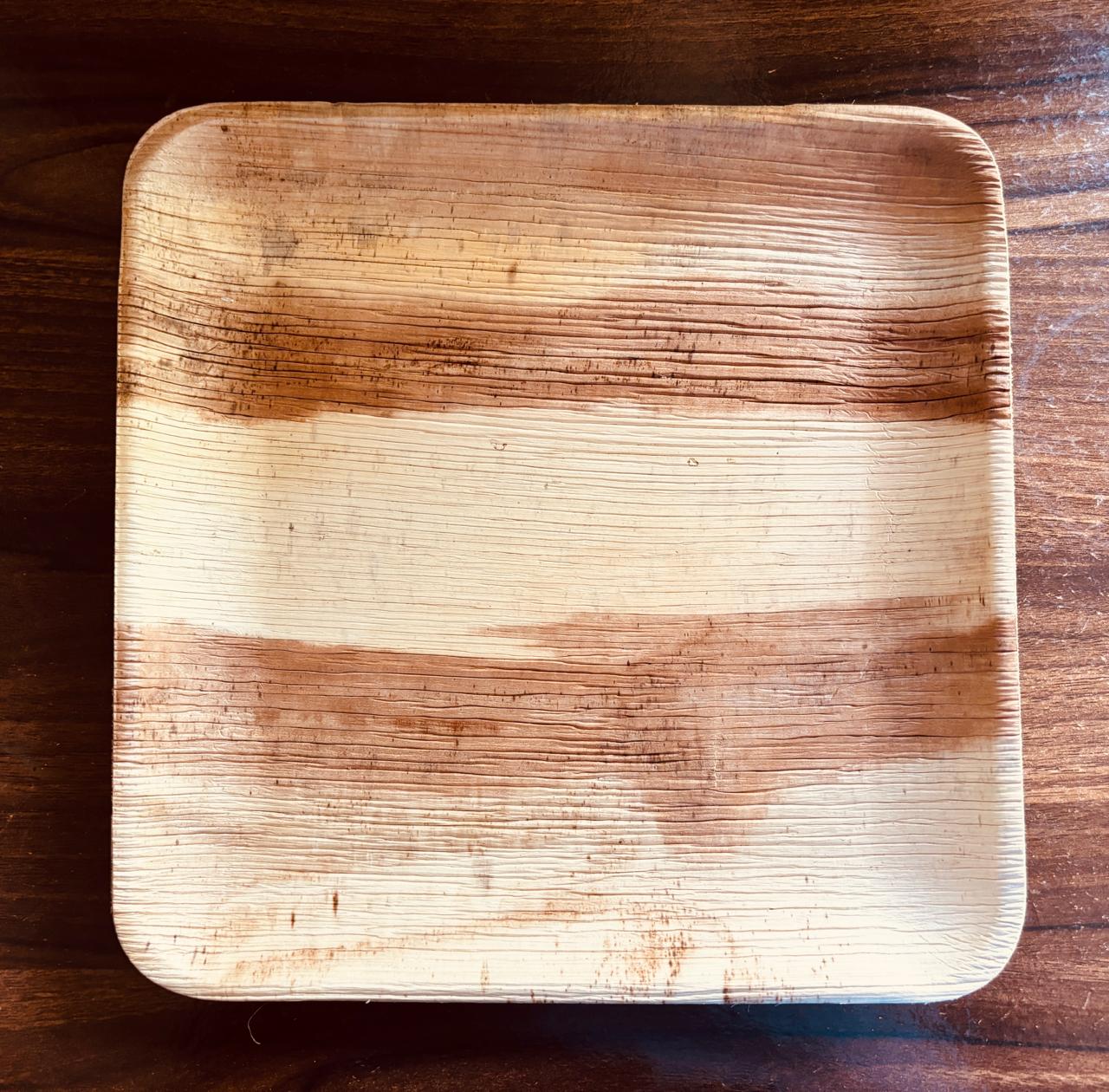 Square Areca Palm Leaf Plate